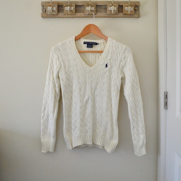 Ralph Lauren Sweaters - White Ralph Lauren Sweater